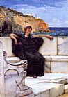 Sir Lawrence Alma-Tadema Resting painting